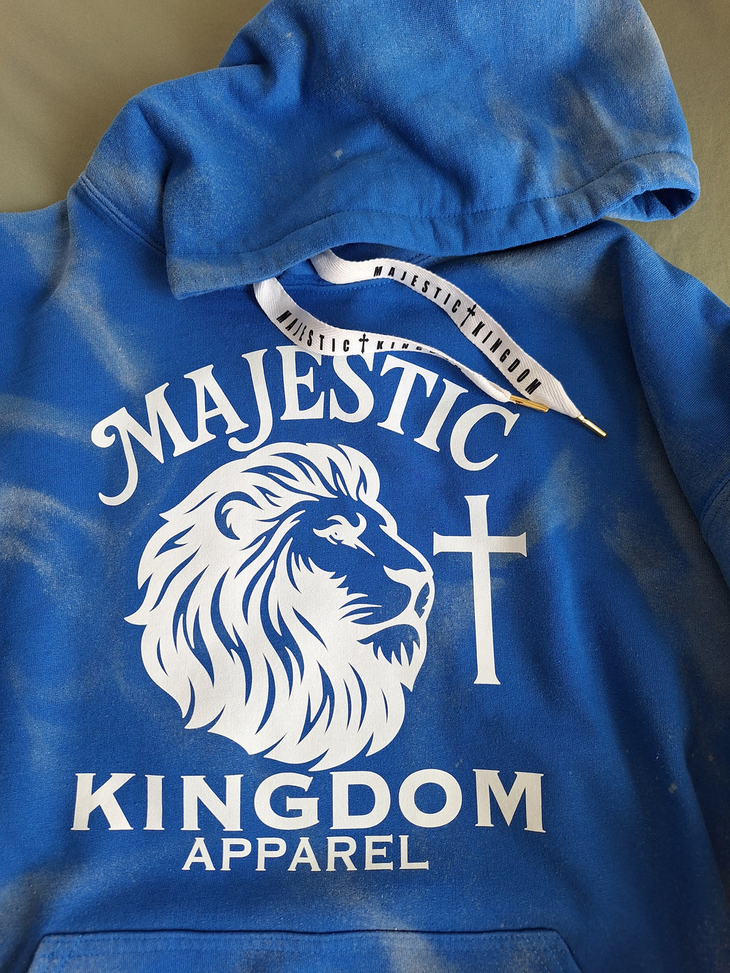 Majestic Faded Blue hoodie