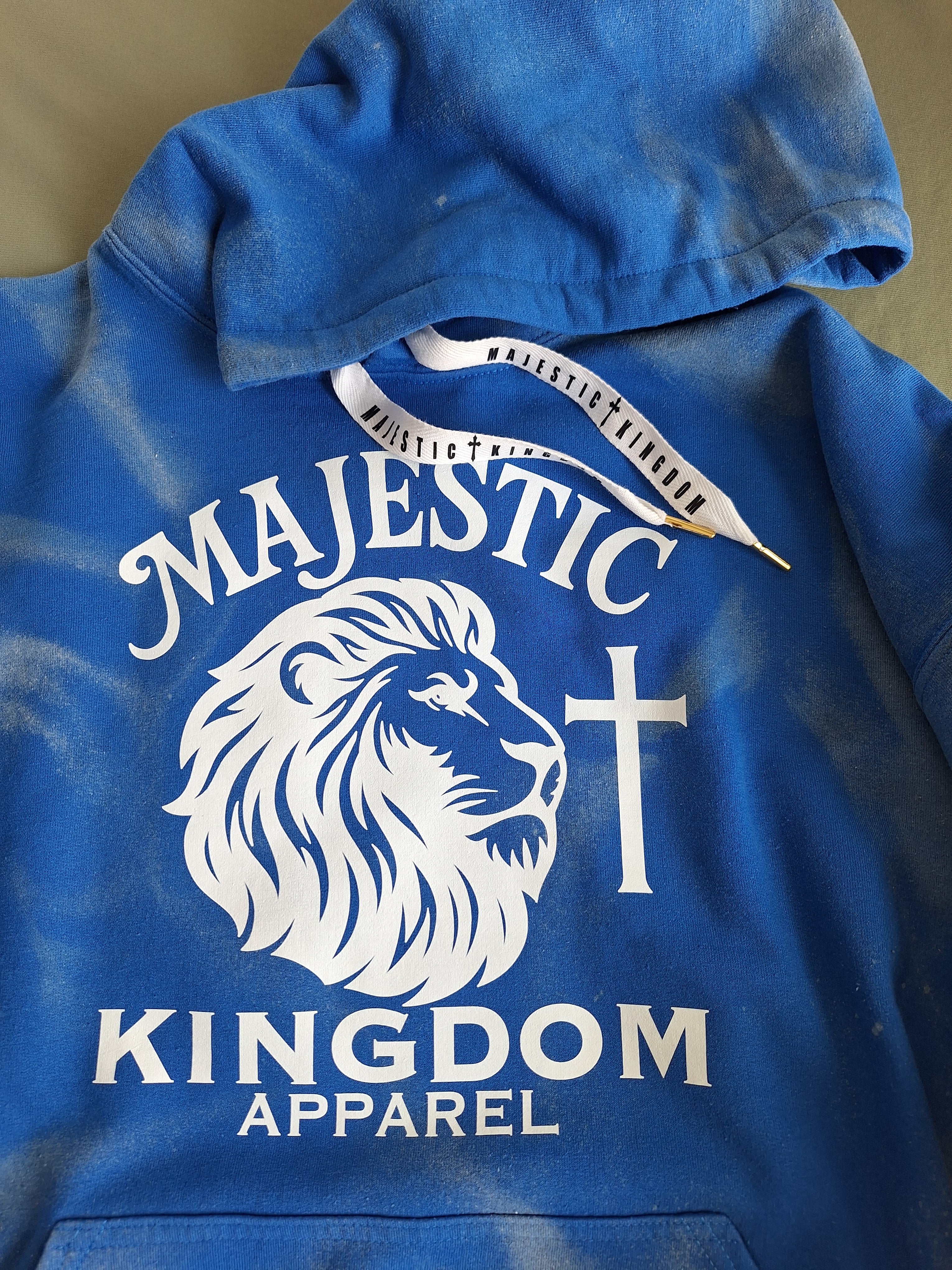 Majestic Faded Blue hoodie